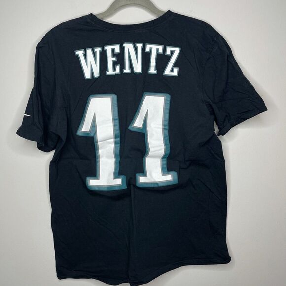 Nike- Athletic Cut Eagles Tee Number 11 - Picture 1 of 2